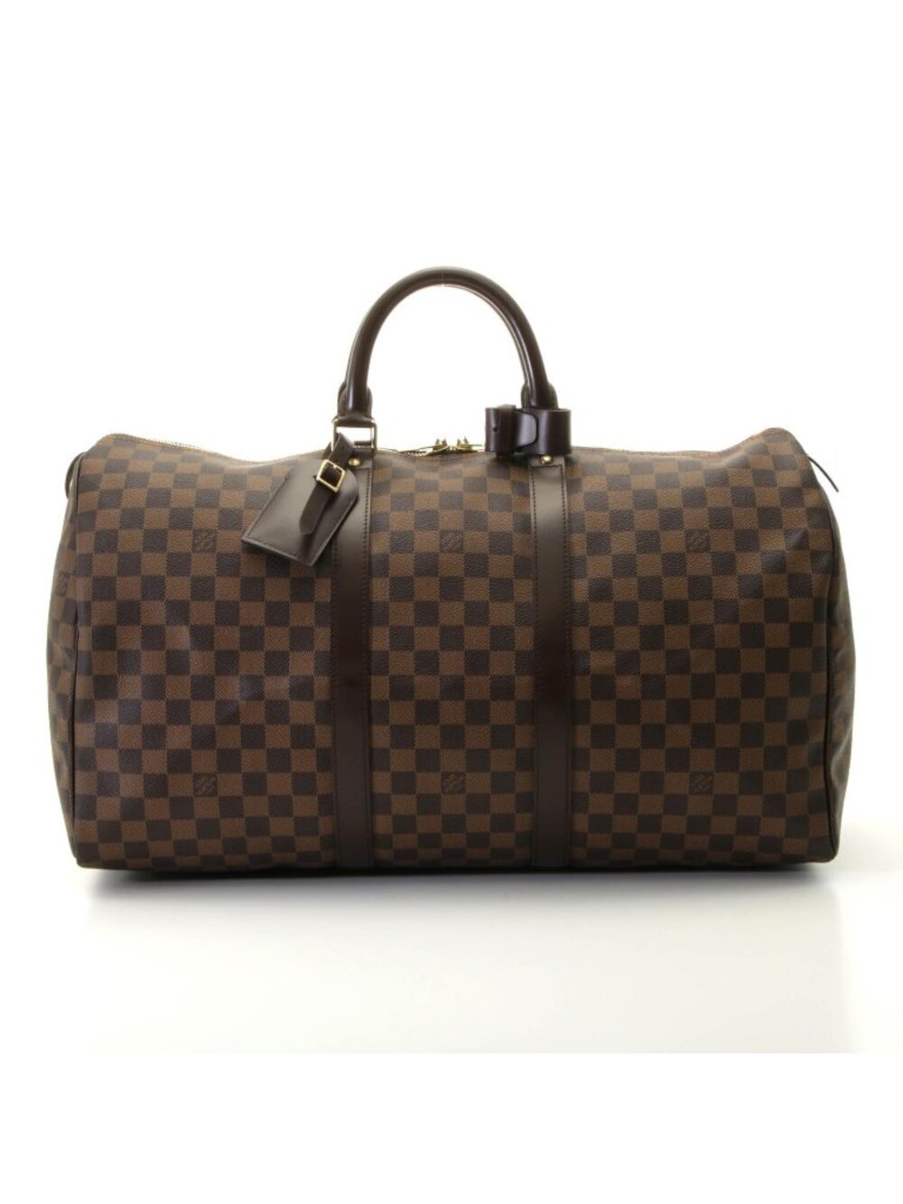 Louis Vuitton Keepall 50 Damier Boston Bag Canvas